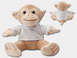 Singe en peluche publicitaire avec t-shirt personnalisable - MONKEY88