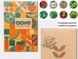 Sachet de graines en papier Kraft personnalisé - KRAFT28