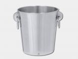 Seau à glace publicitaire en acier inox recyclé 4 L - SG4L