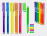 Set de 6 surligneurs publicitaires - SET6