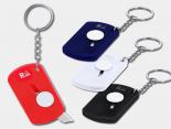 Mini cutter de poche en porte-clés publicitaire en ABS recyclé - RABS26