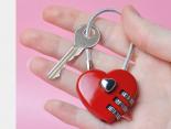 Cadenas publicitaire coeur à combinaison - CPC55