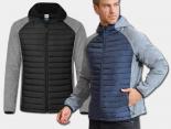 Veste doudoune publicitaire softshell unisexe bicolore - VESB68
