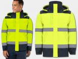 Veste haute visibilité publicitaire imperméable EN ISO 20471 - VESH471
