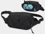Sac banane publicitaire en polyester recyclé RPET 600D - RUN8-29