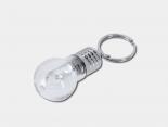 Porte-clés lampe LED publicitaire en forme d ampoule - PC-LED-27