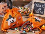 Sac Halloween publicitaire à cordon - vente en gros - 18194