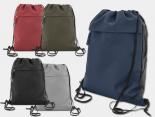Sac à dos léger et résistant publicitaire RPET avec poche zippée - 18210