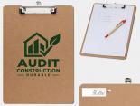 Porte-bloc A4 publicitaire en fibres de bois FSC - 18223