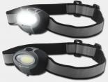 Lampe frontale LED COB publicitaire personnalisable - 18231