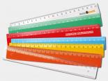 Règle Publicitaire Personnalisée multicolore 20 cm - REG20H