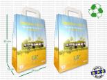 Impression Sac Kraft Publicitaire - 26 x 12 x 35 cm - FULL COLOR