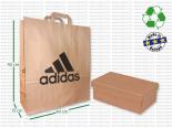 Impression Sac Kraft Publicitaire - 40 x 15 x 45 cm - MAGASIN