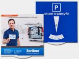 Fabrication de Disque Stationnement Zone Bleue - ZBAT30