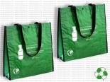 Sac Publicitaire recyclé réutilisable vert - 38 x 38 x 12.5 cm - GRENEO42
