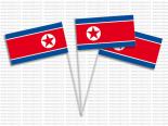 Drapeau Corée du Nord - Drapeau Corée du Nord Pas Cher Papier