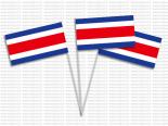 Drapeau Costa Rica - Drapeau Costa Rica Pas Cher Papier