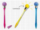 Stylo Publicitaire Lumineux Ampoule - LUMINA18