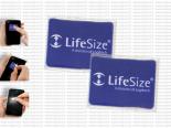 Chiffonnette Sticker Microfibre Publicitaire Smartphone - Rectangle