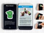 Sticker Microfibre Publicitaire Smartphone - Blister