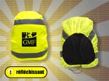 Protège Sac à Dos Publicitaire réfléchissant Jaune - RFSC85