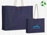 Grand Sac Toile de Jute Publicitaire - 45 x 15 x 34 cm - NVJT85