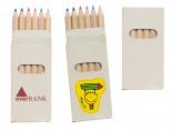 Boîte de 6 Crayons de couleur Publicitaire - PETER945