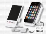 Socle Smartphone avec stylet - Socle Publicitaire smartphone