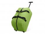 Sac voyage Publicitaire roulettes - vert