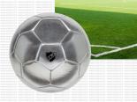 Grossiste Ballon de Foot Publicitaire Argent