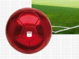 Grossiste Ballon de Foot Publicitaire Rouge