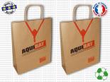 Sacs Kraft Publicitaires Pas Cher - 25 x 9 x 32 cm - BTP