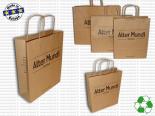 Sac Kraft Recyclé Publicitaire Brun - BOUTIQUES