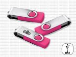 Clé Usb Publicitaire Rose - USBPK64