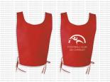 Chasuble Publicitaire Pas Cher - Rouge - CHRG7