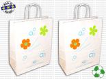 Sac Papier Kraft Publicitaire - 32 x 11 x 39 cm - ECOKRAFT39