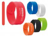 Bracelet Publicitaire auto enroulant en silicone - IDBR21