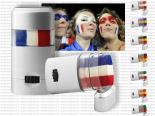 Maquillage Supporter Publicitaire France - MKFR74