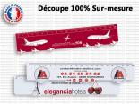 Règle Publicitaire 20 cm découpe sur mesure - MYRG21