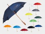 Parapluies personnalisés mat poignée bois - UMWD12