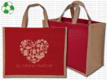 Sac Jute Publicitaire - 36 x 28 x 19 cm - JTRG30