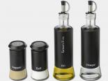 Kit Sel poivre huile vinaigrier Publicitaire en verre - CHEF23