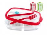 Boite Repas Publicitaire avec couverts - LUCA28