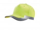 Casquette Publicitaire réfléchissante jaune fluo - RFLC18