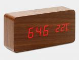 Horloge Publicitaire LED bois - HPLB15