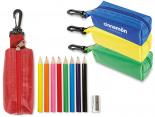 Trousse crayons de couleur Publicitaire 8 crayons - TRCY08