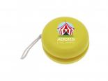 Yoyo Publicitaire plastique jaune - 47 mm - YYJN974