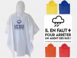 Poncho réutilisable avec marquage publicitaire - MARPUB1